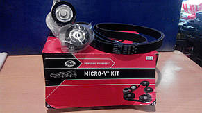 GATES (США) K017PK1973 — Комплект ременя генератора (+AC) на Рено Трафік 2.0dci, фото 3