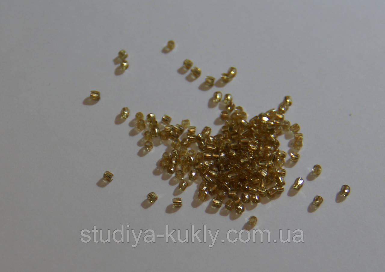 Бісер, рубка, стеклярус, № 11. Чехія, Пресциоза. Упаковка 10 грам. Арт. 58597, фото 1