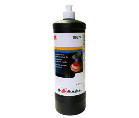 Полировальная паста абразивная - 3M Fast Cut Compound 1 л. (09374), фото 1