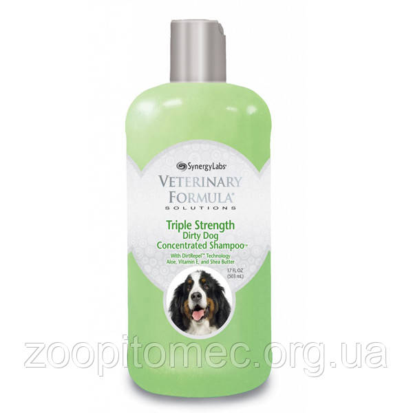 Шампунь брудовідштовхуючі Veterinary Formula Triple для собак потрійна сила, 0.503 мл, фото 1
