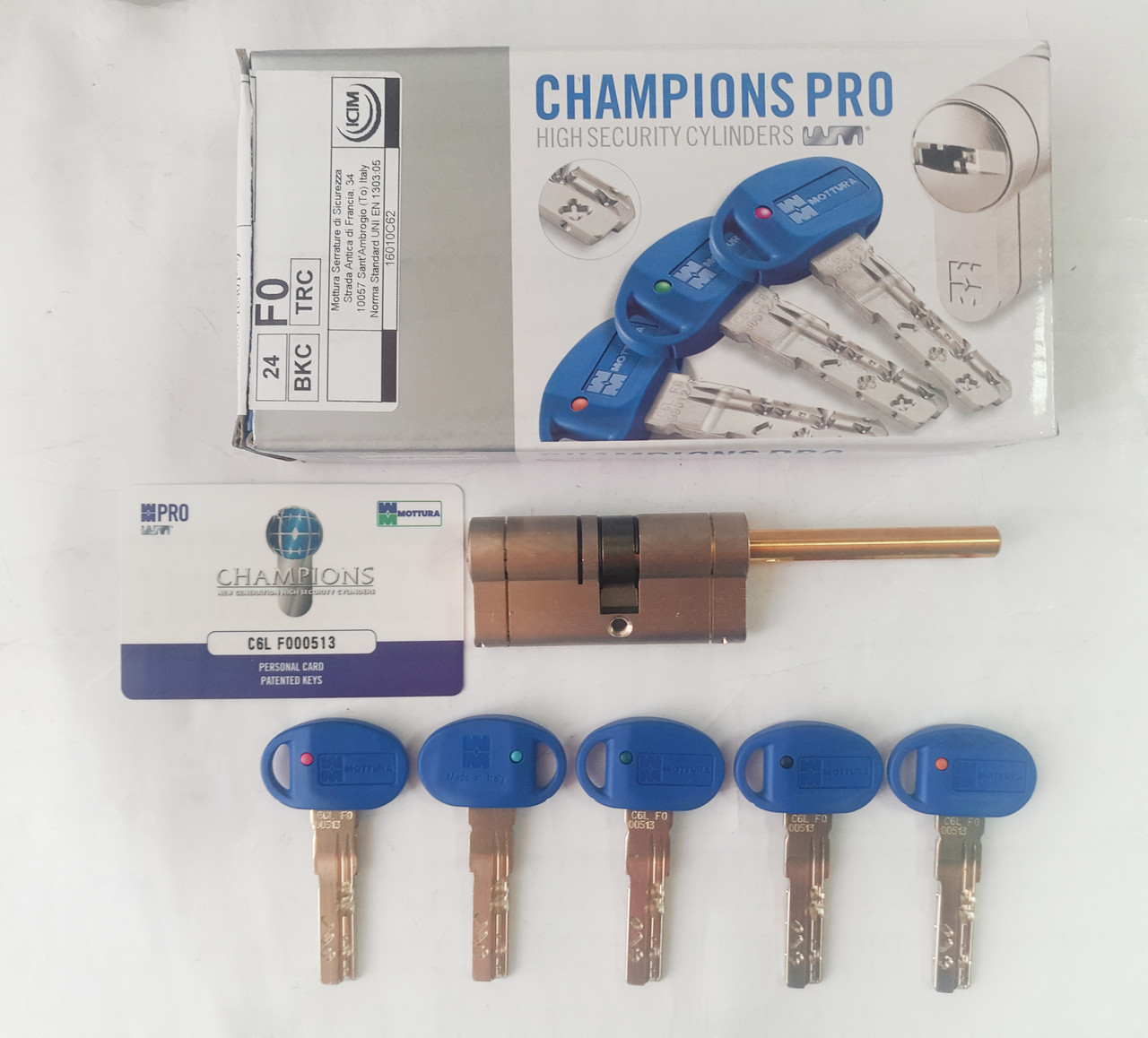 Mottura Champions PRO 67мм 36х31 ключ/шток матовый хром (Италия) (ID ...