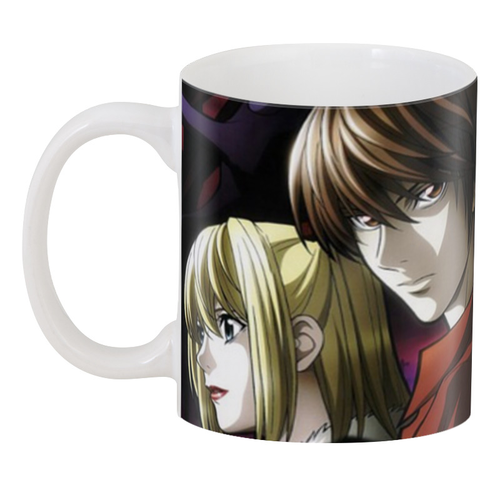 Кухоль Death Note- Ель, Лайт, Миса J.02.24, фото 1