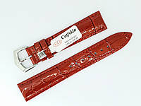 Ремешок для часов Catfskin 18 мм 8608-18 Красный
