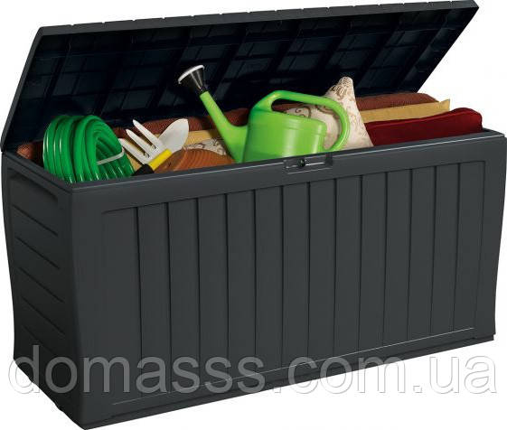 Скриня пластиковий для зберігання KETER MARVEL 270л (17202622)антрацит, фото 1