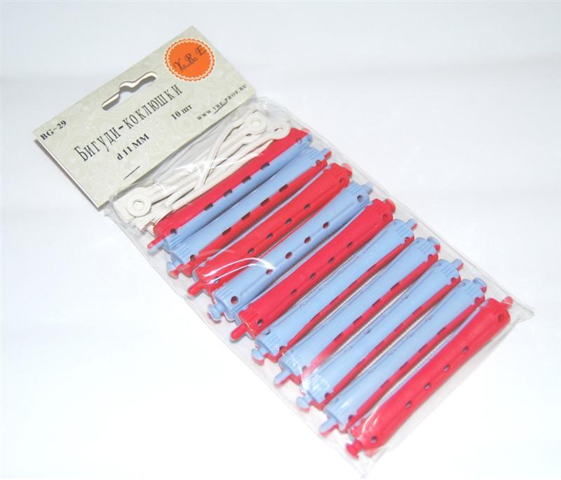 Бігуді кокетки діам.11 мм. пак. 10 шт.