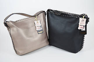 Сумка в сумці із шипами платина 9130, фото 5