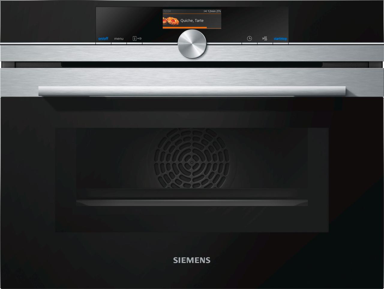 Компактный Духовой Шкаф Электрический с Микроволновой Печью Siemens ...