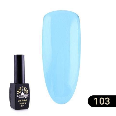 Гель-лак Global Fashion,BLACK ELITE 103, фото 1