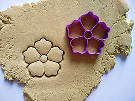 3D-формочки-вирубки для пряників "Квітка 8"