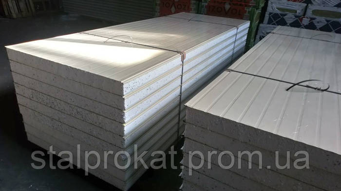 Купить Сэндвич панели пенополистирол 100мм, цена 758 ₴ — Prom.ua (ID ...