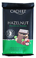 Шоколад Cachet Hazelnut Молочный с фундуком 300 г (52301)