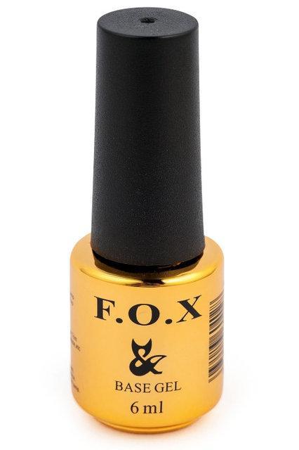 Базове покриття для нігтів F.O.X Base Gel, 6 мл