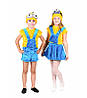 Карнавальний костюм МІНЬЙОН ДІВЧИНКА на 3,4,5,6,7 років дитячий маскарадний костюм МІНЬЙОНА для дівчинки, фото 6