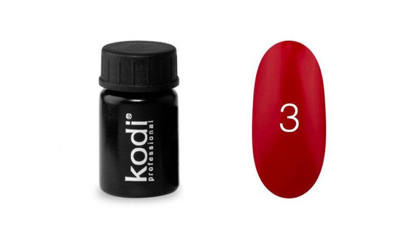 Kodi гель краска “Kodi professional”, №3