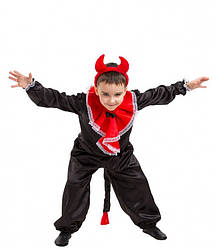 Карнавальний костюм ЧОРТИК, ЧОРТЕНЯ для хлопчика 4.5,6,7,8,9 років дитячий маскарадний костюм ЧОРТИКА ЧОРТЕНЯ