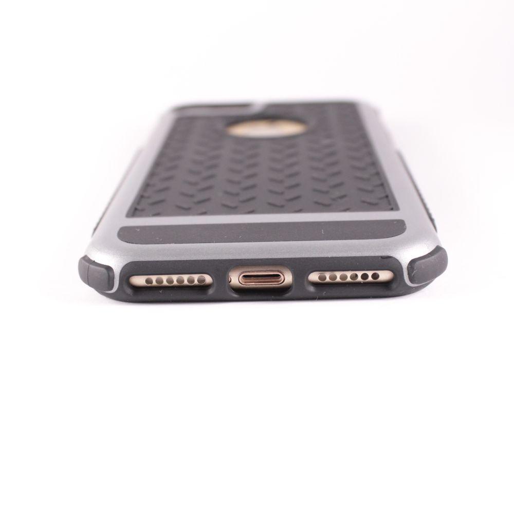 Чехол-накладка DK силикон с пластиком Колесо удачи для Apple iPhone 7 / 8  (black/grey) (ID#776099918), цена: 149 ?, купить на Prom.ua