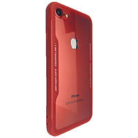 Чехол-накладка DK силикон пластик Police для Apple iPhone 7 / 8 (red)