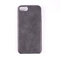 Чехол-накладка DK кожа True Leather для Apple iPhone 7 / 8 / SE 2 (black)