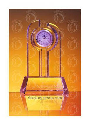 Часы сувенирные в стекле, фото 1