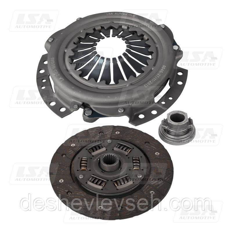 Кошик+диск+вижим. ВАЗ-2106 к-т LSA (LA 2106-CLUTCH KIT), 2106-1601000 (LSA)
