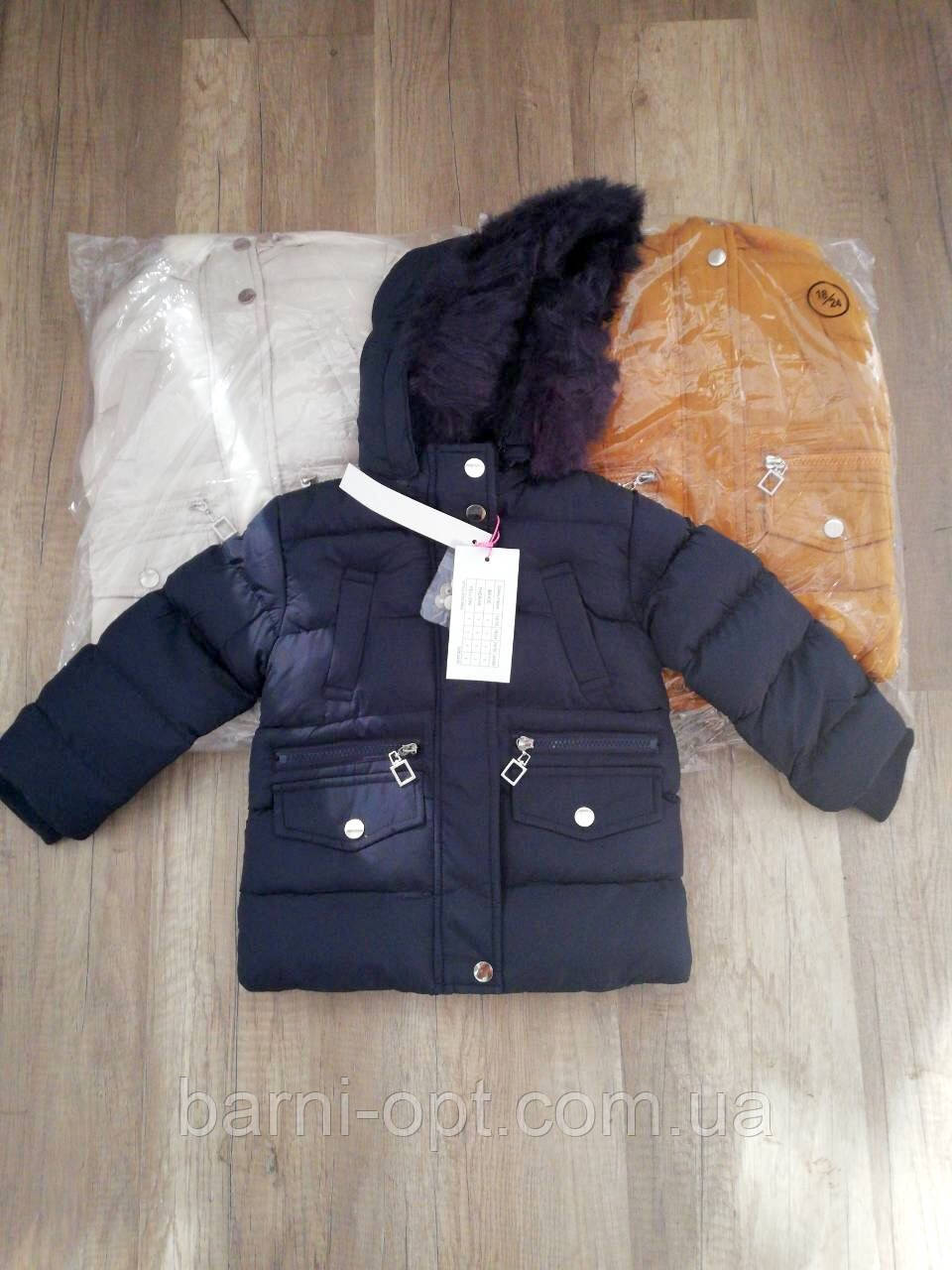 Куртки зимові на дівчаток оптом, Nature, 12-36 рр