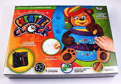 Набір для творчості Годинник "Creative clock, Ведмедик". CC-01-05