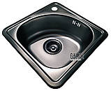 Кухонна мийка Galaţi Mala Nova Satin 3838, фото 4