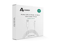 Комплект кабелей из 3 штук MicroUSB AUKEY CD-D10