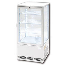 Вітрина вертикальна холодильна Stalgast 852173 78 л LED біла