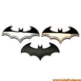 Авто значок Бетмен наклейка кажан на машину авто наклейки значки марки машин на кузов бампер скло двері капот крила багажник, фото 7