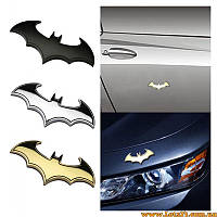 Авто значок Бетмен наклейка кажан на машину авто наклейки значки марки машин на кузов бампер скло двері капот крила багажник