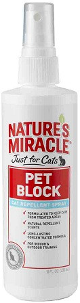 680285/5779 8in1 Nature s Miracle Pet Block Отпугивающий спрей для кошек, 236 мл - фото 1 - id-p248546440