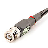 Щуп зонд P6100 100МГц для осцилографа з роздільником, 600 В, 1x-10x, фото 5