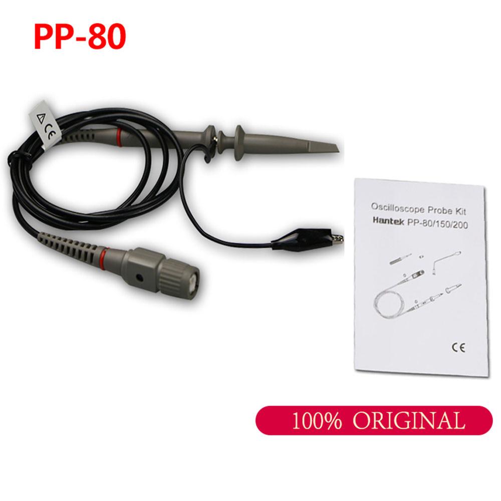 Щуп зонд Hantek PP-80 60МГц для осцилографа з роздільником, 600 В, 1x-10x