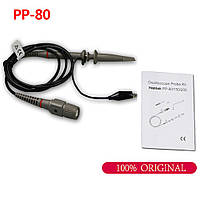 Щуп зонд Hantek PP-80 60МГц для осцилографа з роздільником, 600 В, 1x-10x
