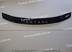 Дефлектор на капот Nissan Patrol Y61 (2004-2009) рестайлінг (Нісан Патрол)