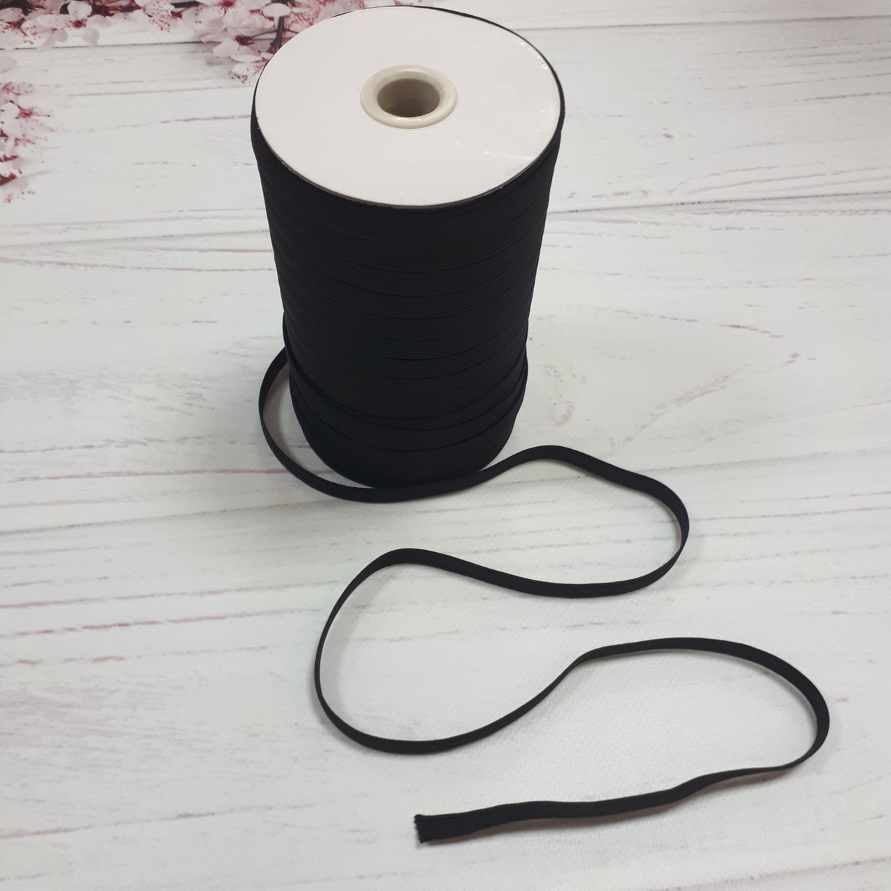 Гумка білизняна чорного кольору (10 мм), фото 1