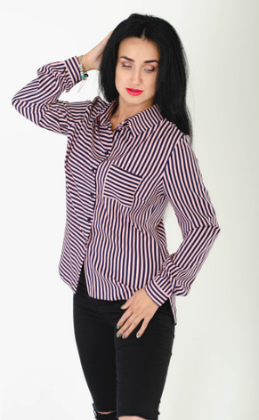 Класична жіноча сорочка "Ліка" розміри 44,46,48, фото 1