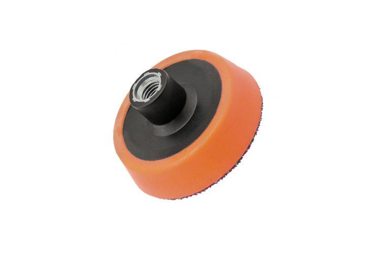 Оправка для роторної машинки - Flexipads Ultra Soft Velcro М14 90 мм. 3,75" чорно-помаранчева (AP004)