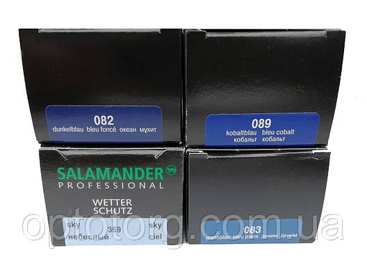Крем з губкою кобальт Salamander "Wetter-Schutz" PROFESSIONAL для гладкої шкіри, фото 3