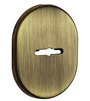 Накладка під сувальдний ключ DiSec KT037 MATRIX без шторки бронза сатин (Італія)