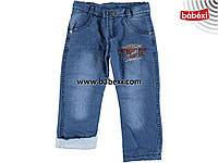 Утепленные джинсы для мальчика 4-5 лет