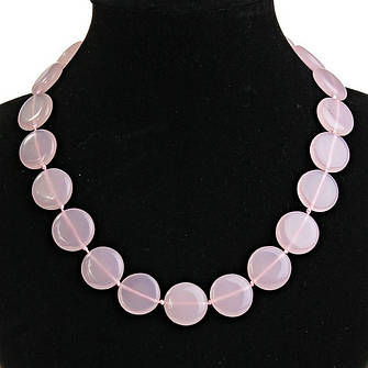 ✧Намиста Рожевий кварц✧