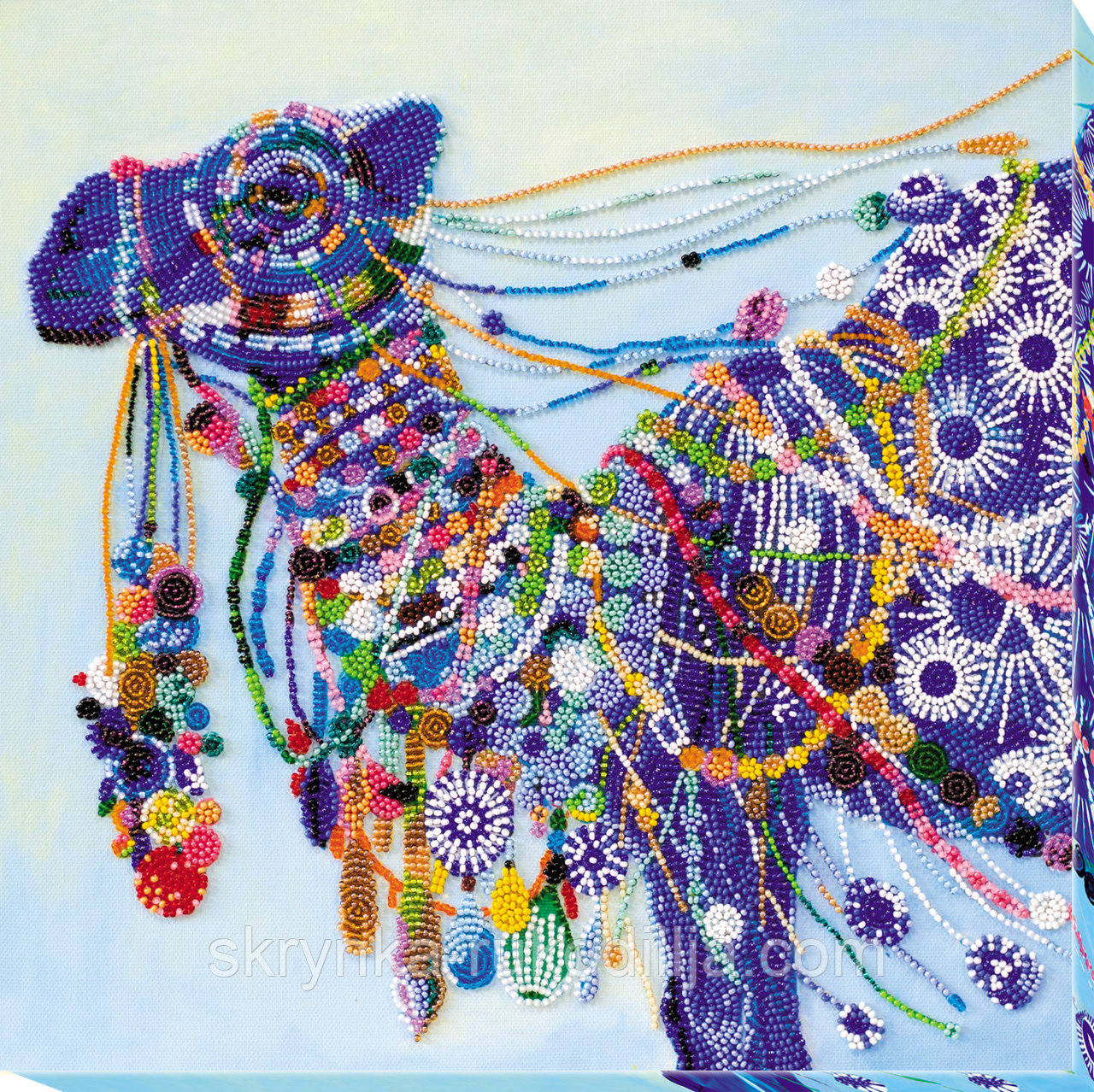 Набір для вишивання бісером на холсті «Верблюд», 31х31 см (Абріс Арт)