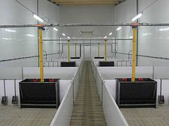 ПВХ перегородки для свинарника, MSW Німеччина