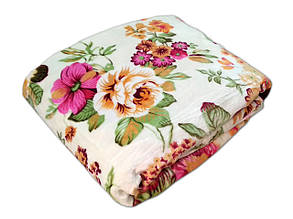 Плед із мікрофібри "Квітковий букет" (200х220), фото 3