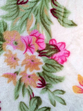 Плед із мікрофібри "Квітковий букет" (200х220), фото 2