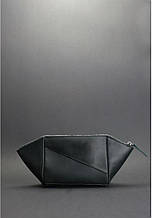 Жіноча косметичка на блискавці із натуральної шкіри Crazy Horse