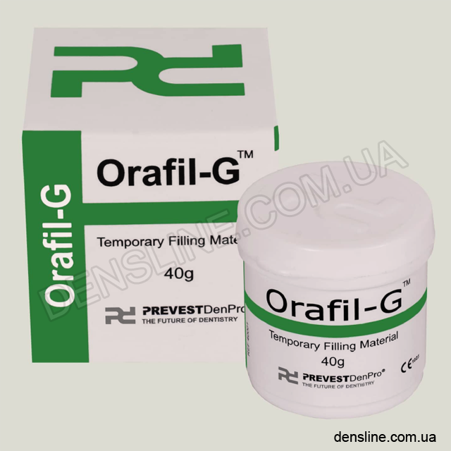 Безэвгенольный временный пломбировочный материал Orafil-G (Prevest DenPro) - фото 1 - id-p776015482