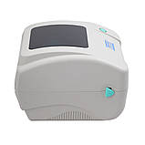 Опт та роздріб Xprinter XP-DT425B USB принтер етикеток термопринтер 110мм білий, фото 3
